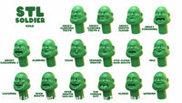 Fat Army - No Hat Please leave notes on order for the one or ones you want 0.99 each Figure