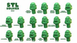 Fat Army - No Hat Please leave notes on order for the one or ones you want 0.99 each Figure