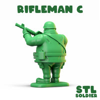 Fat Army - Rifleman C Figure