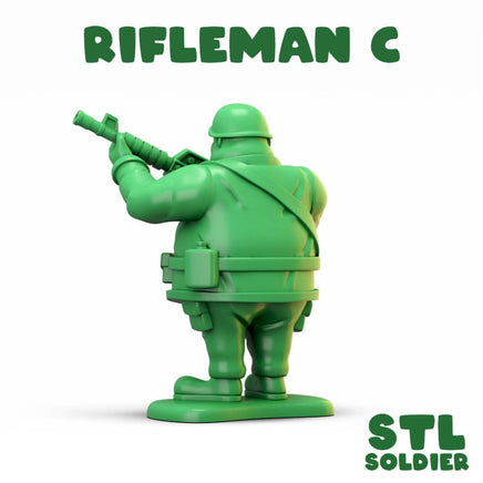 Fat Army - Rifleman C Figure