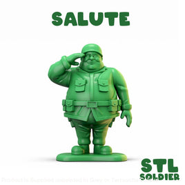 Fat Army - Salute Figure