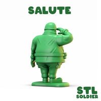 Fat Army - Salute Figure