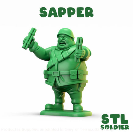 Fat Army - Sapper Figure