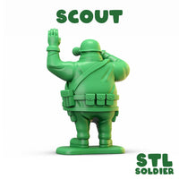 Fat Army - Scout Figure