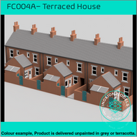 FC004A – 6x Terrace House Pack OO Scale
