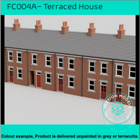 FC004A – 6x Terrace House Pack OO Scale