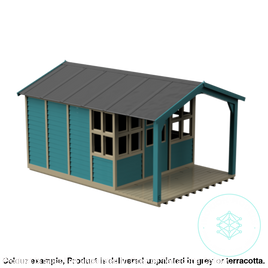 Fm000A – Cabin/Garden Shed Oo/Ho Scale Oo Building