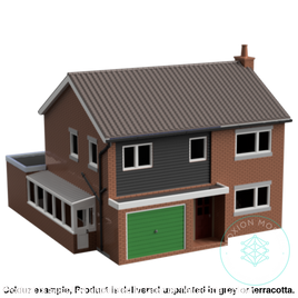Fm001 – Detached House Oo/Ho Scale Oo Building