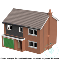 Fm001 – Detached House Oo/Ho Scale Oo Building