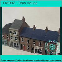 Fm002 – Terraced House Oo/Ho Scale Oo Building