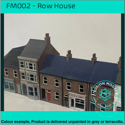 Fm002 – Terraced House Oo/Ho Scale Oo Building