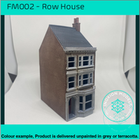 Fm002 – Terraced House Oo/Ho Scale Oo Building