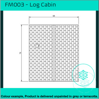 FM003 – Log Cabin OO Scale