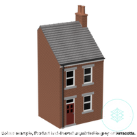 Fm004C – Low Relief Terrace House Oo/Ho Scale Oo Building