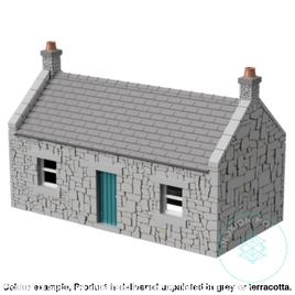 Fm007A – Croft House Oo/Ho Scale Oo Building