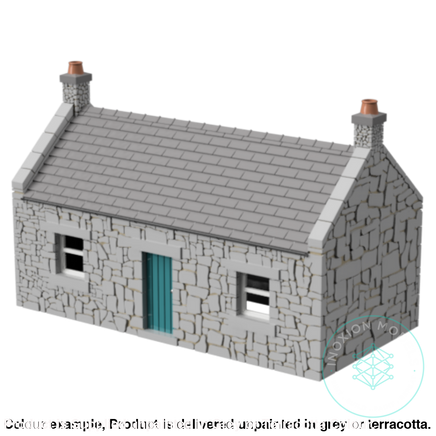 Fm007A – Croft House Oo/Ho Scale Oo Building