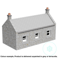 Fm007A – Croft House Oo/Ho Scale Oo Building