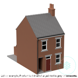 Fm008A – Terrace House W Close Oo/Ho Scale Oo Building
