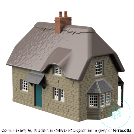 Fm009A – Thatched Cottage Oo/Ho Scale Oo Building