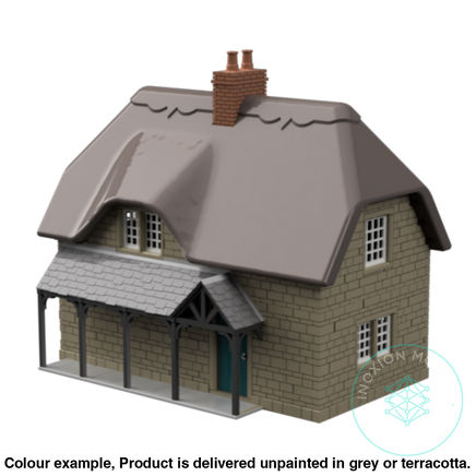 Fm009A – Thatched Cottage Oo/Ho Scale Oo Building
