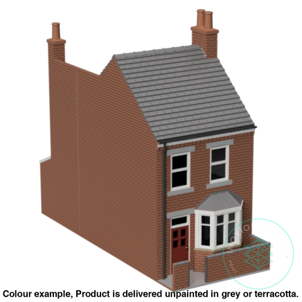 Fm010A – Terrace House Oo/Ho Scale Oo Building