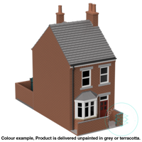 Fm010B – Terrace House Oo/Ho Scale Oo Building