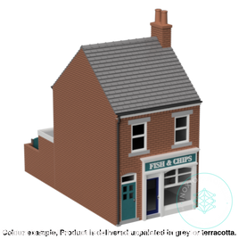 Fm102A – Terrace Shop Oo/Ho Scale Oo Building