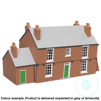 Fm104 – The Crooked House Pub Oo/Ho Scale Oo Building