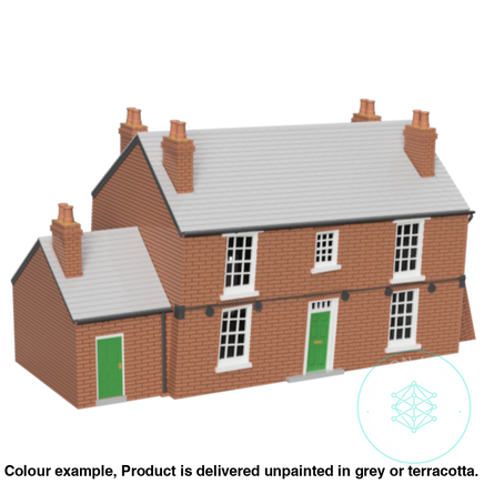 Fm104 – The Crooked House Pub Oo/Ho Scale Oo Building