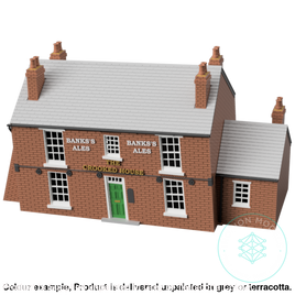 Fm104 – The Crooked House Pub Oo/Ho Scale Oo Building