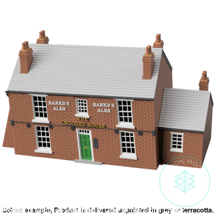 Fm104 – The Crooked House Pub Oo/Ho Scale Oo Building