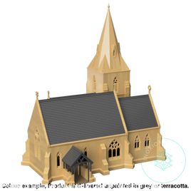 Fm302 – Church Oo/Ho Scale Oo Building