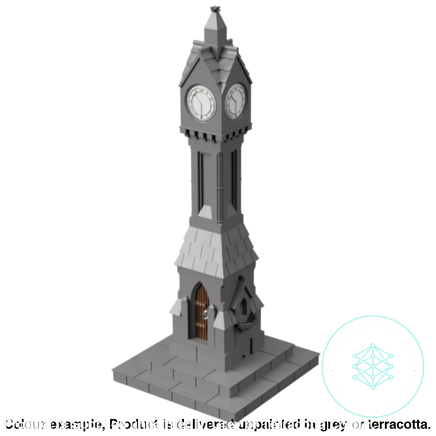 Fm303 – English Town Clock Oo/Ho Scale Oo Building