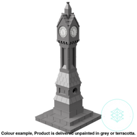 Fm303 – English Town Clock Oo/Ho Scale Oo Building