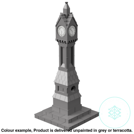 Fm303 – English Town Clock Oo/Ho Scale Oo Building