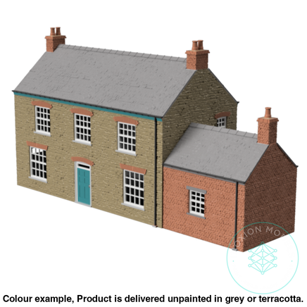 Fm306A – Farm House Oo/Ho Scale Oo Building