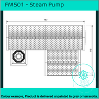 Fm501 – Steam Pump House Oo/Ho Scale Oo Building