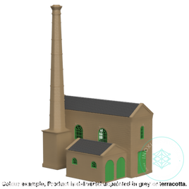 Fm501 – Steam Pump House Oo/Ho Scale Oo Building