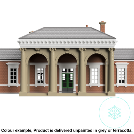 Fm800A – Station Building Oo/Ho Scale Oo