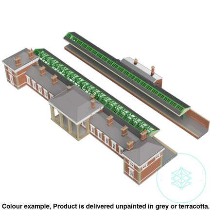 Fm800A – Station Building Oo/Ho Scale Oo