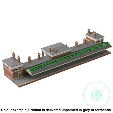 Fm800B – Station Building Platform 1 Oo/Ho Scale Oo