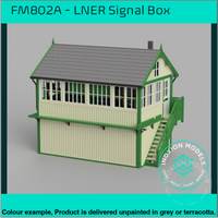 Fm802A – Lner Signal Box Oo/Ho Scale Oo Building