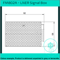 Fm802A – Lner Signal Box Oo/Ho Scale Oo Building