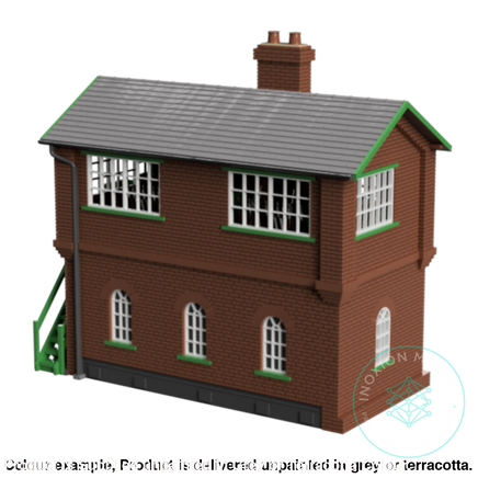 Fm803A – Lner Brick Signal Box Oo/Ho Scale Oo Building