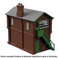 Fm803A – Lner Brick Signal Box Oo/Ho Scale Oo Building