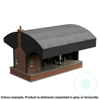 Fm807A – Coal Loading Stage Oo/Ho Scale Oo Building