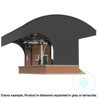 Fm807A – Coal Loading Stage Oo/Ho Scale Oo Building