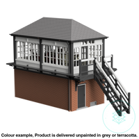 Fm809B – Lms Signal Box Oo/Ho Scale Oo Building