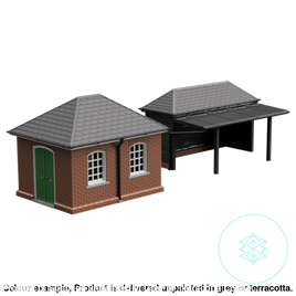 Fm811A – Lner Tram Station Oo/Ho Scale Oo Building