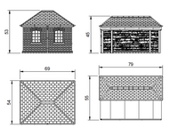 FM811A – LNER Tram Station OO/HO Scale OO Scale Building